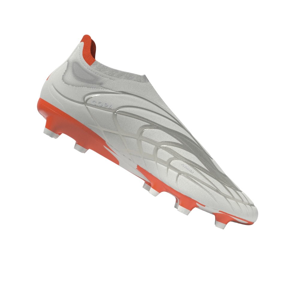 adidas Copa Pure+ FG Firm Ground Soccer Cleats White/Solar Orange - Best Buy Soccer