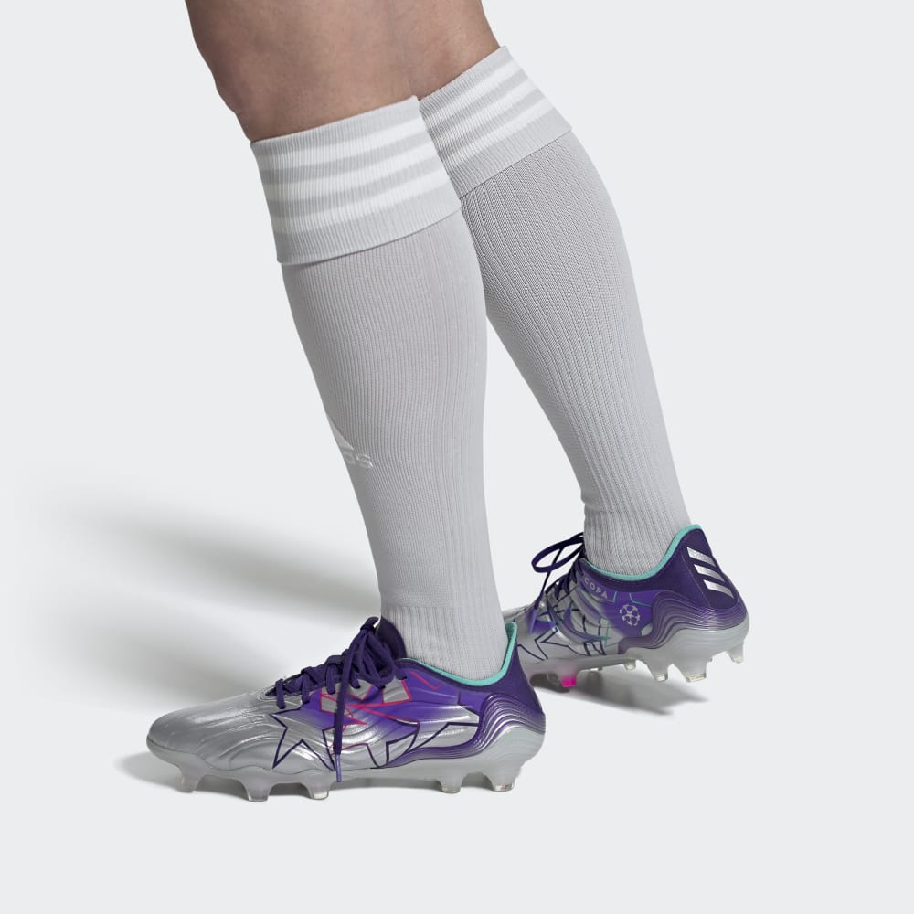 adidas Copa Sense.1 FG Firm Ground Soccer Cleats (UEFA) Purple/Silver Metallic - Best Buy Soccer