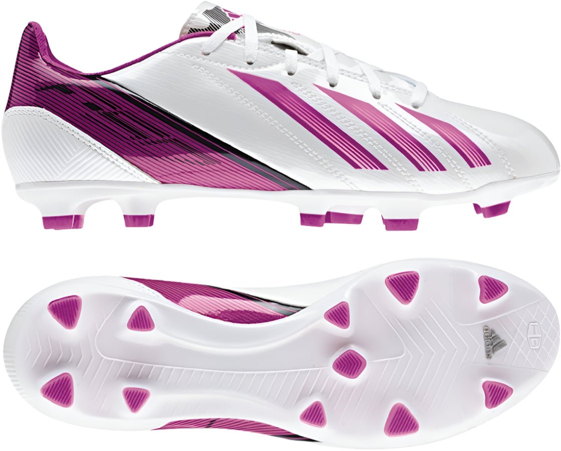adidas F10 Trx FG Firm Ground Women's Cleats - White/Vivid Pink - Best Buy Soccer