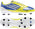 Botines de fútbol adidas F30 TRX FG para mujer - Azul/Lima