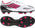 Botas de fútbol adidas F30 TRX FG para mujer (terreno firme) - Blanco/Plateado metalizado/Rosa impactante
