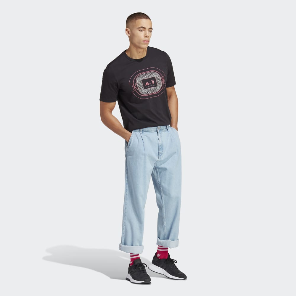 adidas Juventus Graphic Tee Black - Best Buy Soccer