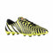 Tacos de fútbol para terreno firme Predator Absolado Instinct FG de adidas para niños - amarillo flash claro/blanco/gris