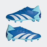 adidas Kid's Predator Accuracy.3 FG Firm Ground Soccer Cleats Royal/White - Best Buy Soccer