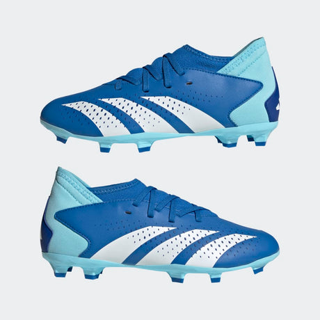 adidas Kid's Predator Accuracy.3 FG Firm Ground Soccer Cleats Royal/White - Best Buy Soccer