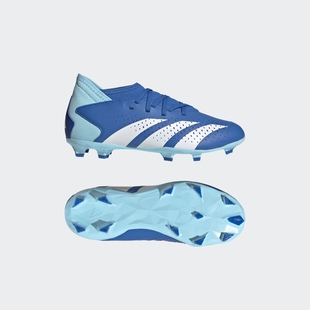 adidas Kid's Predator Accuracy.3 FG Firm Ground Soccer Cleats Royal/White - Best Buy Soccer