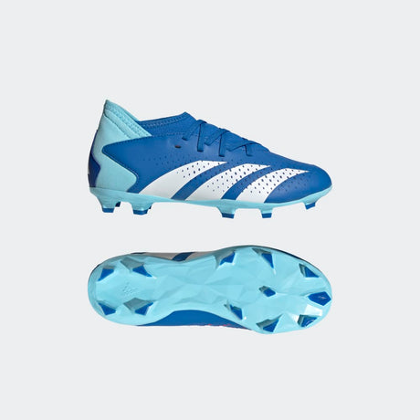 adidas Kid's Predator Accuracy.3 FG Firm Ground Soccer Cleats Royal/White - Best Buy Soccer