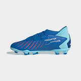 adidas Kid's Predator Accuracy.3 FG Firm Ground Soccer Cleats Royal/White - Best Buy Soccer