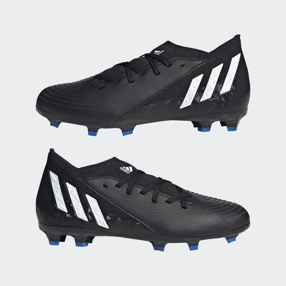 adidas Kid's Predator EDGE 3 FG J Firm Ground Soccer Cleats Black/White - Best Buy Soccer