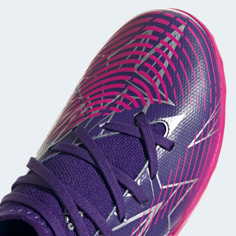 adidas Kid's Predator Edge 3 TF J Turf Football Boots Copper/Silver - Best Buy Soccer