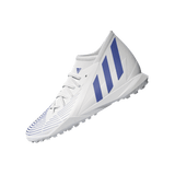 adidas Kid's Predator Edge 3 TF J Turf Football Boots White/Blue - Best Buy Soccer