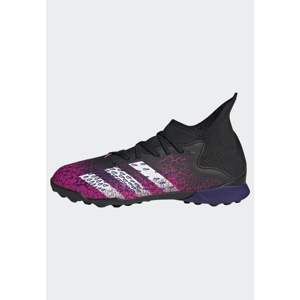 adidas Kid's Predator Freak 3 TF J Turf Football Boots Core Black / Cloud White / Shock Pink - Best Buy Soccer
