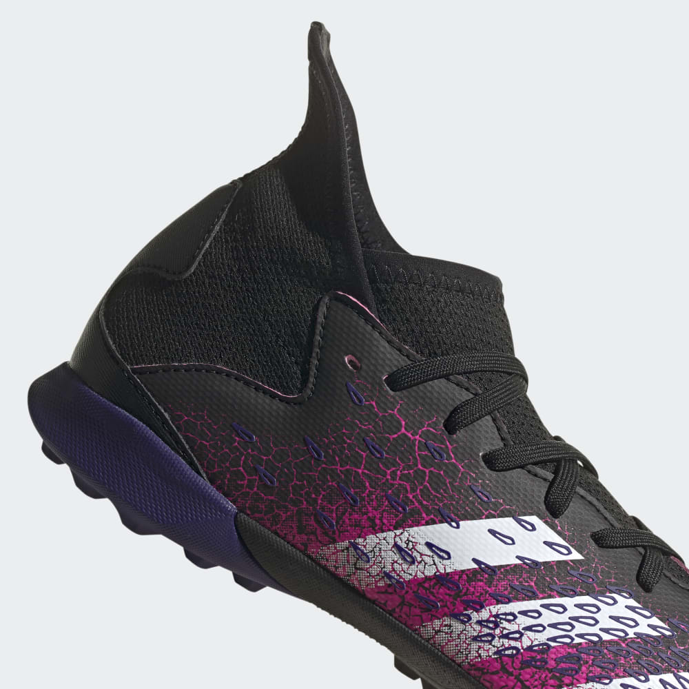 adidas Kid's Predator Freak 3 TF J Turf Football Boots Core Black / Cloud White / Shock Pink - Best Buy Soccer