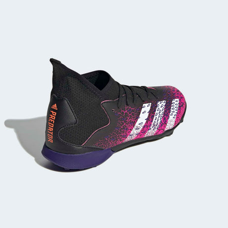 adidas Kid's Predator Freak 3 TF J Turf Football Boots Core Black / Cloud White / Shock Pink - Best Buy Soccer