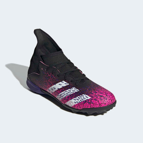 adidas Kid's Predator Freak 3 TF J Turf Football Boots Core Black / Cloud White / Shock Pink - Best Buy Soccer