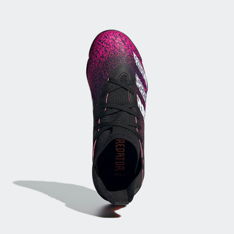 adidas Kid's Predator Freak 3 TF J Turf Football Boots Core Black / Cloud White / Shock Pink - Best Buy Soccer