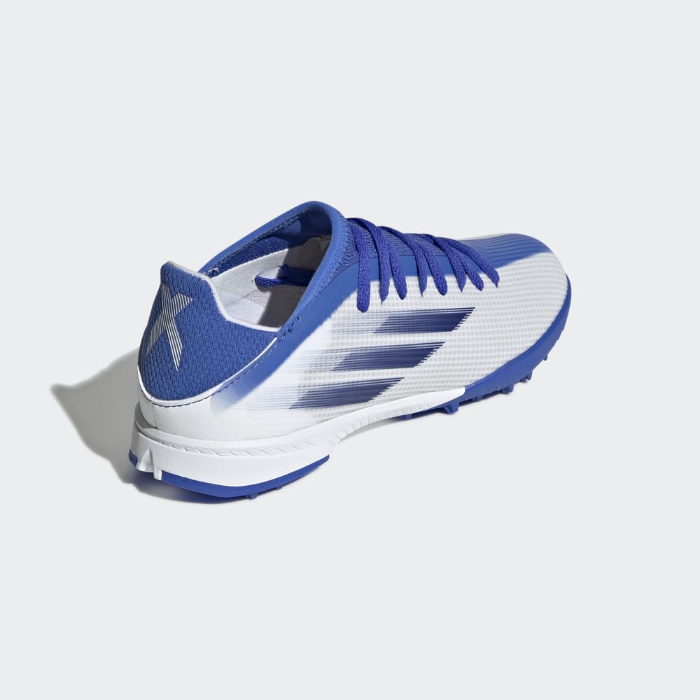adidas Kid's X Speed Flow.3 TF J Turf Soccer Shoes White/Blue - Best Buy Soccer