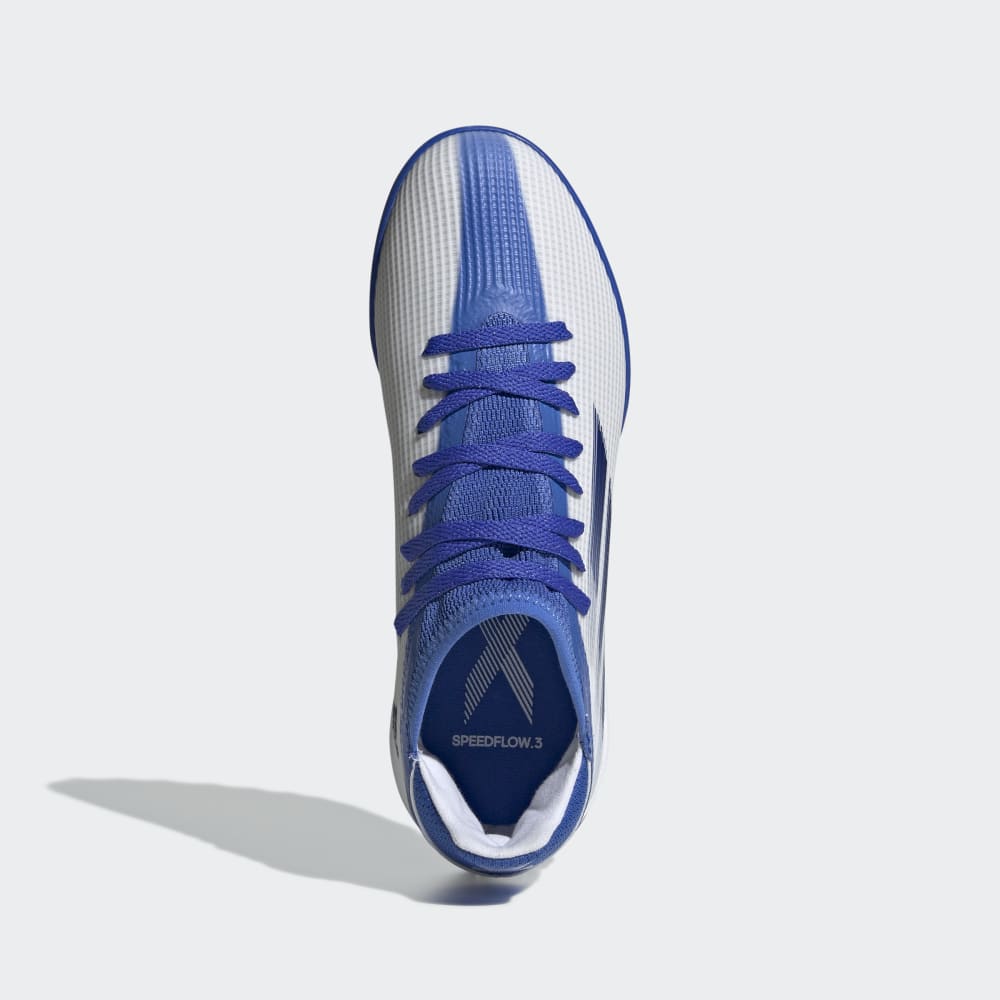 adidas Kid's X Speed Flow.3 TF J Turf Soccer Shoes White/Blue - Best Buy Soccer