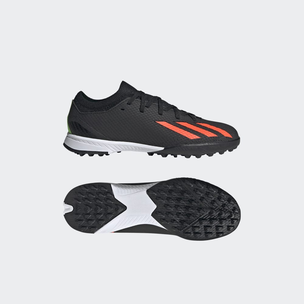 adidas Kid's X Speed Portal 3 TF J Turf Football Boots Black/Red - Best Buy Soccer