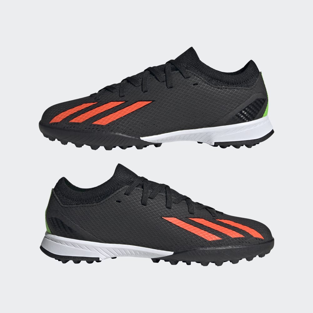 adidas Kid's X Speed Portal 3 TF J Turf Football Boots Black/Red - Best Buy Soccer
