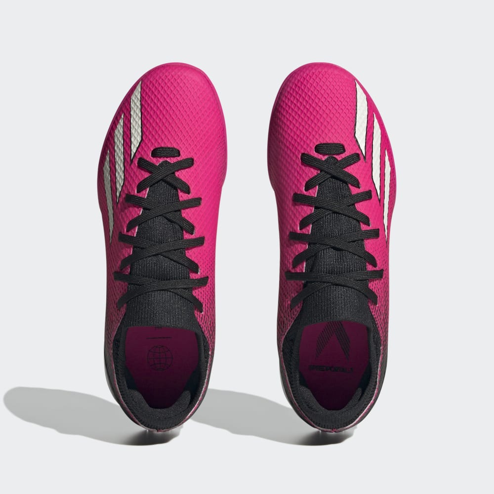adidas Kid's X Speedportal.3 TF J Turf Football Boots Black/Pink - Best Buy Soccer
