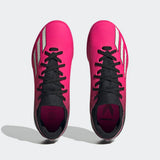 adidas Kid's X Speedportal.3 TF J Turf Football Boots Black/Pink - Best Buy Soccer