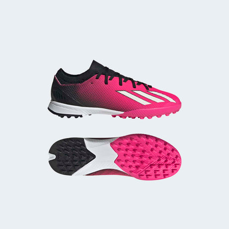 adidas Kid's X Speedportal.3 TF J Turf Football Boots Black/Pink - Best Buy Soccer