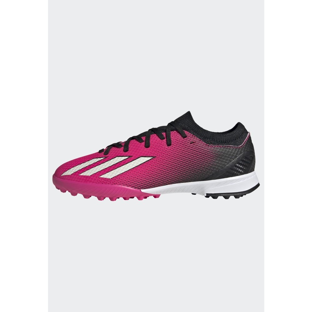 adidas Kid's X Speedportal.3 TF J Turf Football Boots Black/Pink - Best Buy Soccer