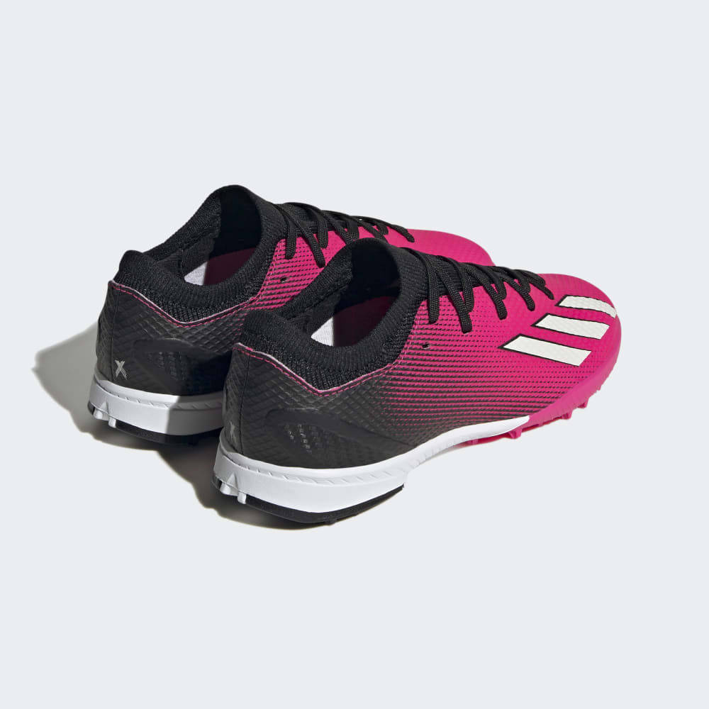 adidas Kid's X Speedportal.3 TF J Turf Football Boots Black/Pink - Best Buy Soccer