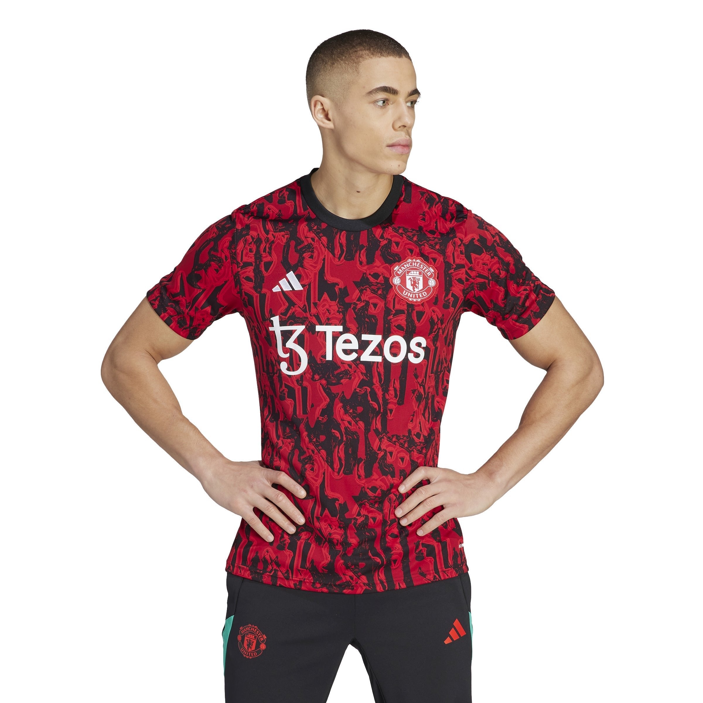 adidas Manchester United 23/24 Pre - Match Shirt - Best Buy Soccer