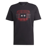 adidas Manchester United Tee Graphic Tee - Black - Best Buy Soccer