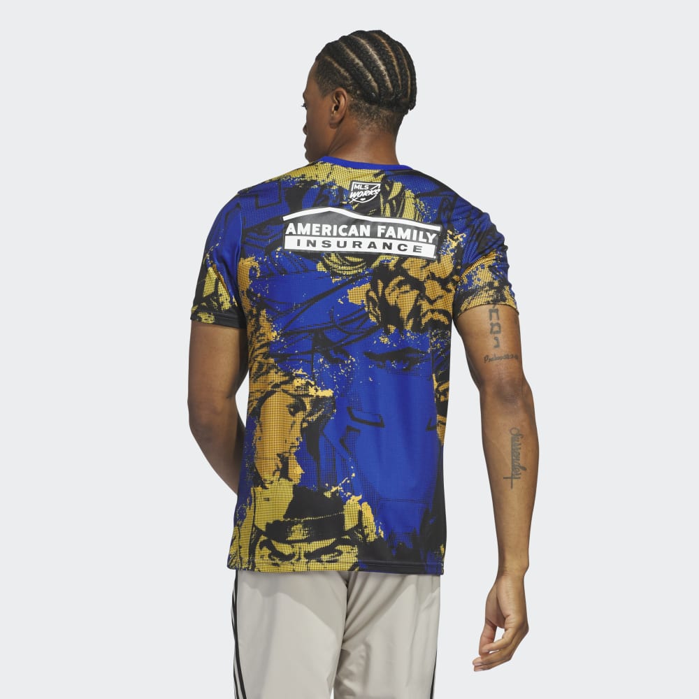 adidas Marvel MLS Aeroready Pre - Match KCC Jersey - Best Buy Soccer