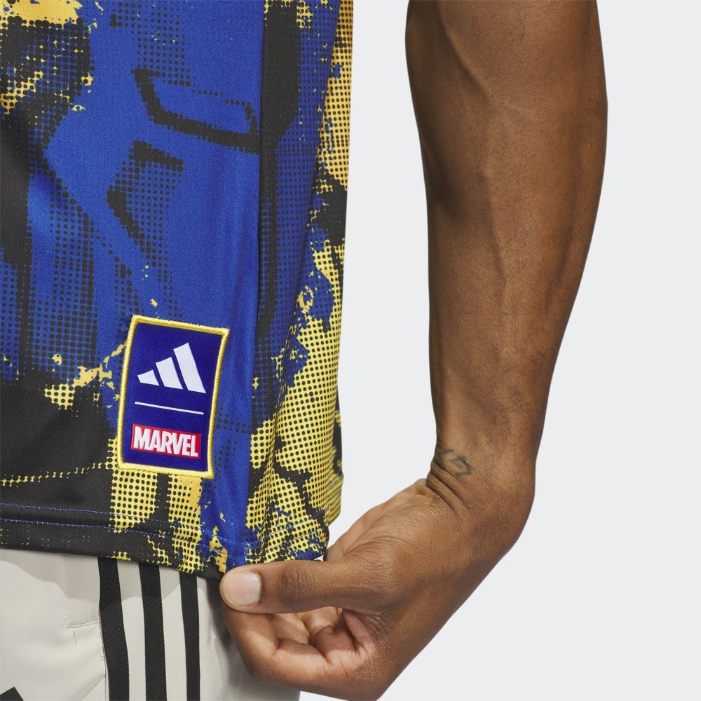 adidas Marvel MLS Aeroready Pre-Match KCC Jersey Coll Mls XS