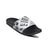 adidas Men's Adilette Comfort Slides White/Black - Best Buy Soccer