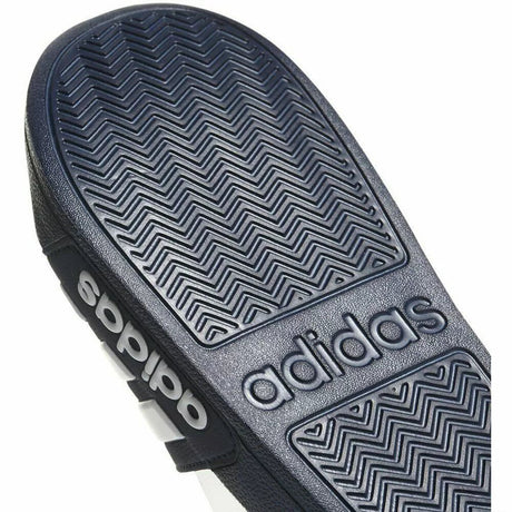 adidas Men's Adilette Shower Slides Navy/White - Best Buy Soccer