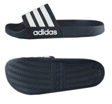 adidas Men's Adilette Shower Slides Navy/White - Best Buy Soccer