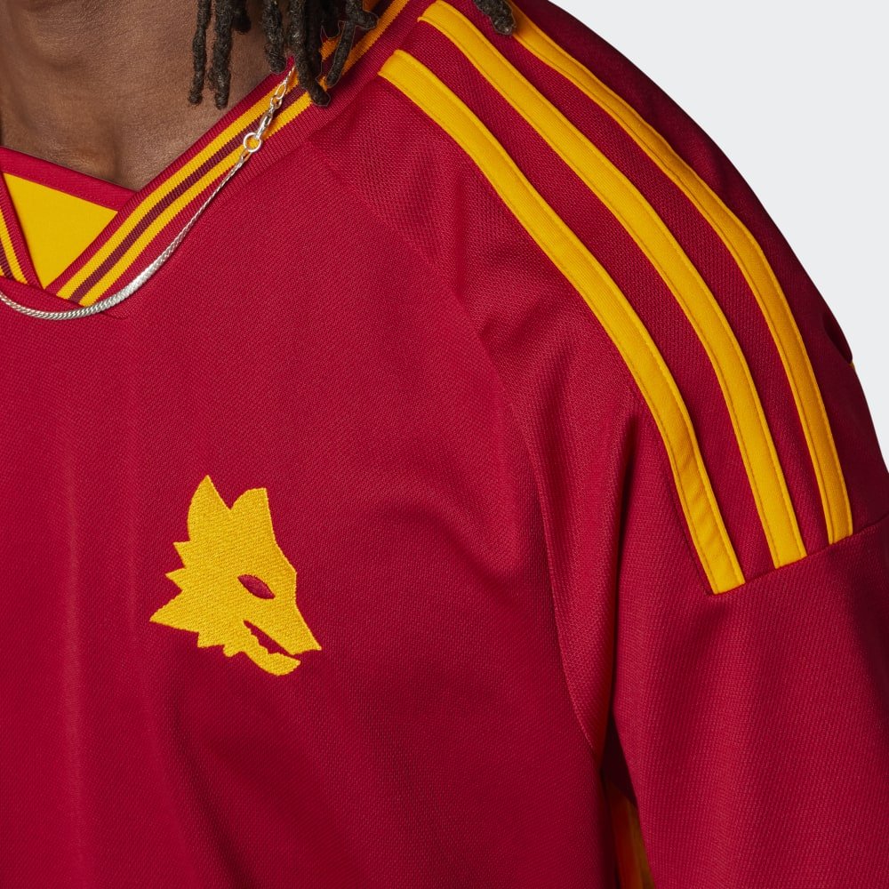 adidas Men's AS Roma Home Jersey 23 - Best Buy Soccer