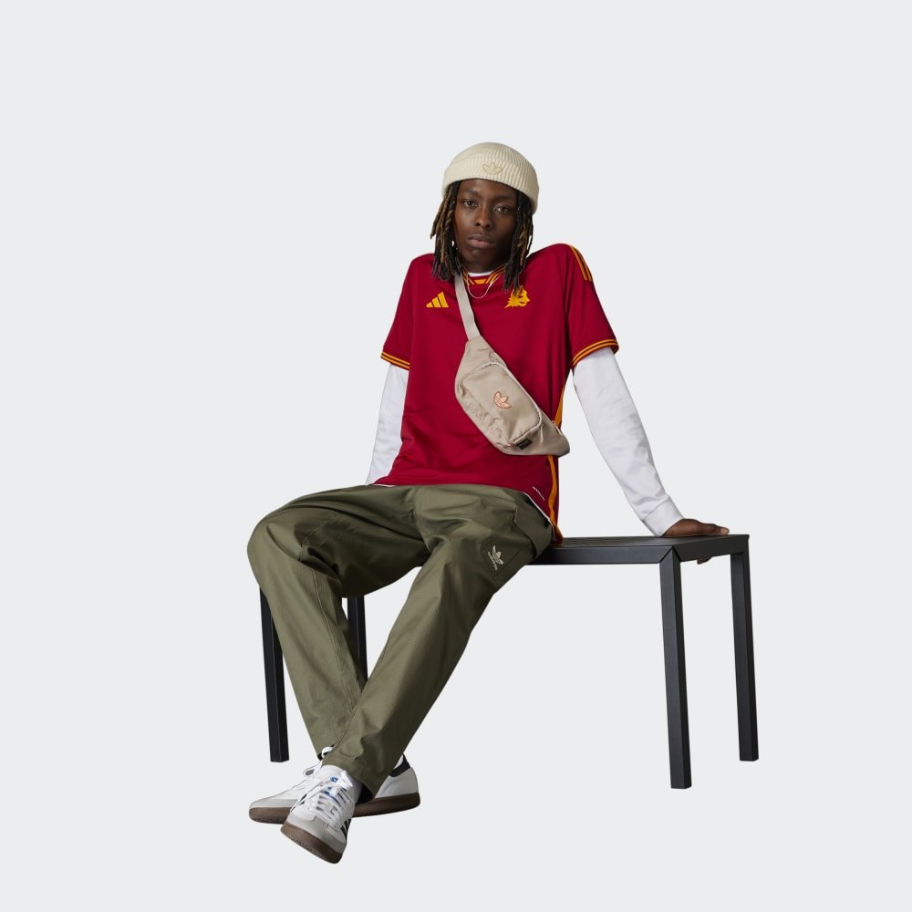 adidas Men's AS Roma Home Jersey 23 - Best Buy Soccer