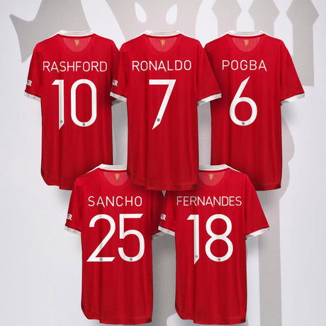 adidas Men's Manchester United Home Authentic Jersey 21 - Best Buy Soccer