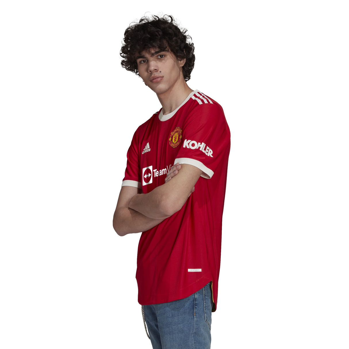 adidas Men's Manchester United Home Authentic Jersey 21 - Best Buy Soccer