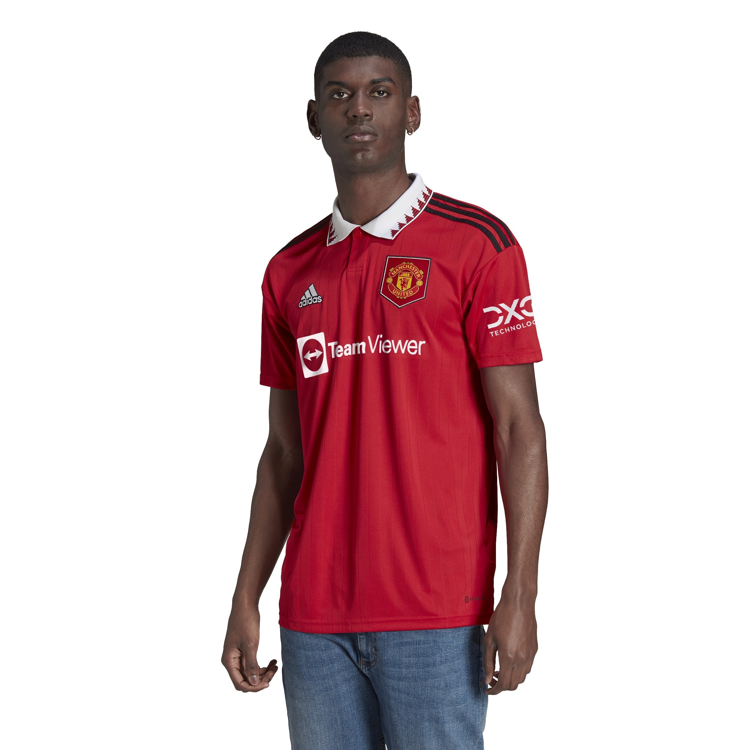adidas Men's Manchester United Home Jersey 22 - Best Buy Soccer