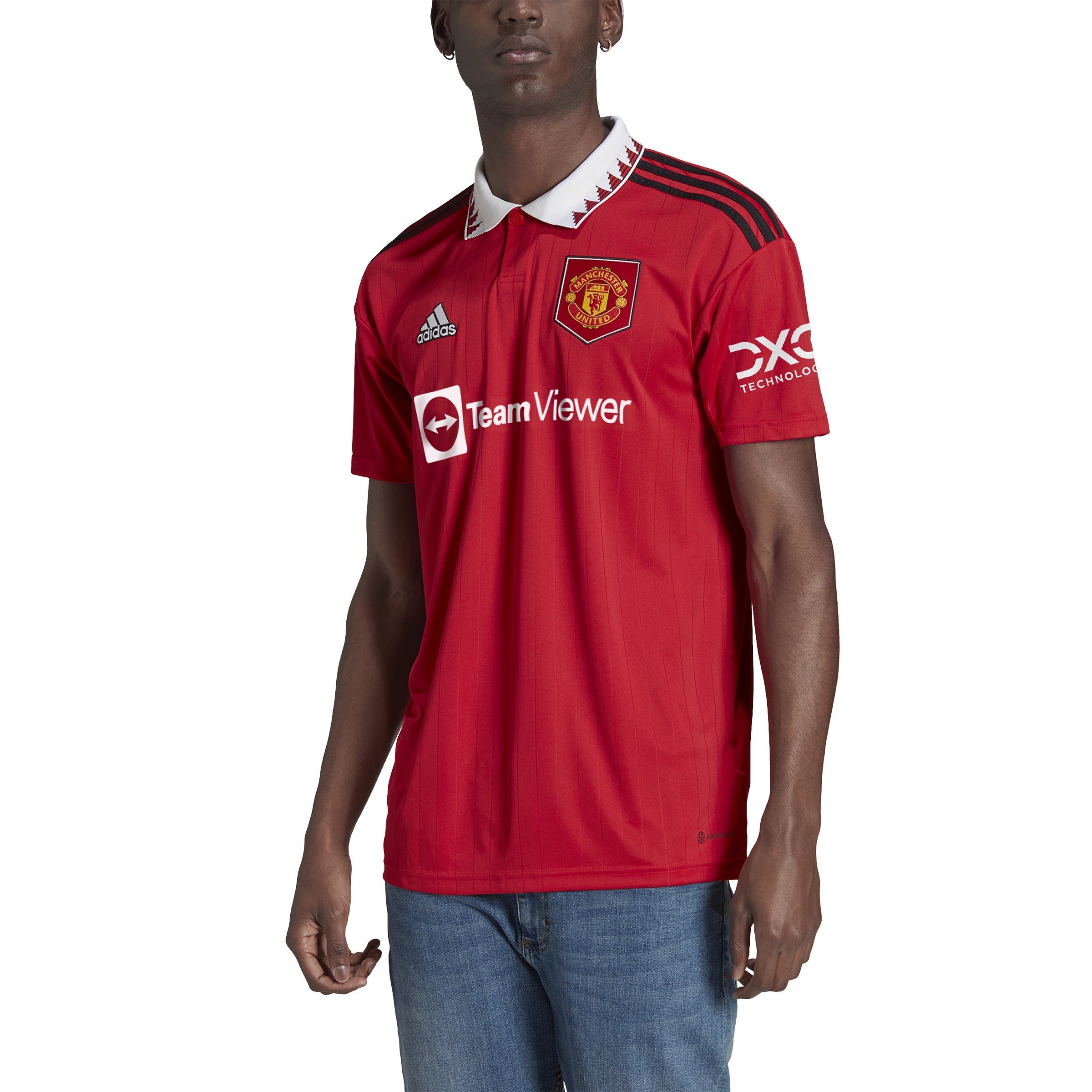 adidas Men's Manchester United Home Jersey 22 - Best Buy Soccer
