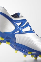 adidas Messi 15.1 FG/AG Multi - Ground Soccer Cleats - White/Blue/Black - Best Buy Soccer