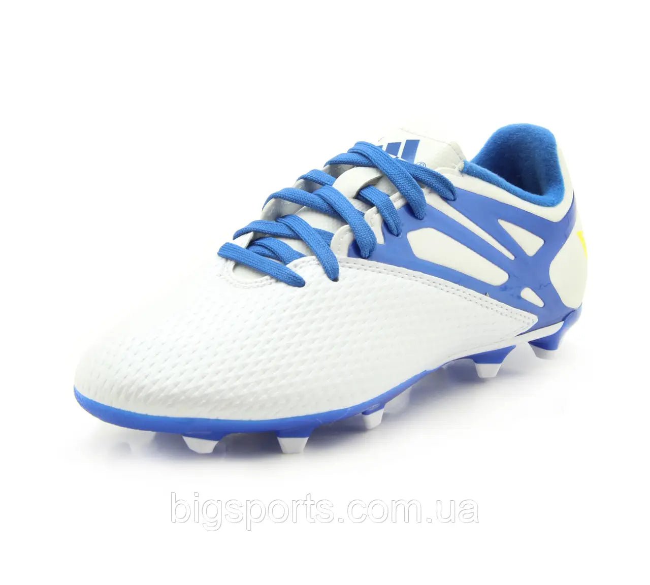 adidas Messi 15.3 FG/AG J White/Blue/Black - Best Buy Soccer