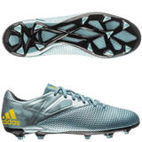 adidas Messi 15.3 FG/AG Youth Ice Metallic/Yellow - Best Buy Soccer