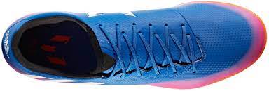 adidas Messi 16.3 IN Indoor Soccer Shoes - Blue/White/Orange - Best Buy Soccer