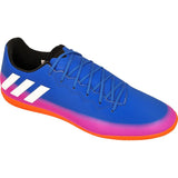 adidas Messi 16.3 IN Indoor Soccer Shoes - Blue/White/Orange - Best Buy Soccer
