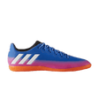 adidas Messi 16.3 IN Indoor Soccer Shoes - Blue/White/Orange - Best Buy Soccer