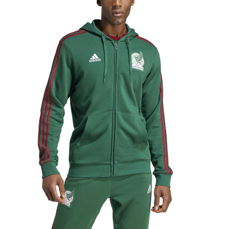 adidas Mexico DNA Full Zip Hoodie - Best Buy Soccer