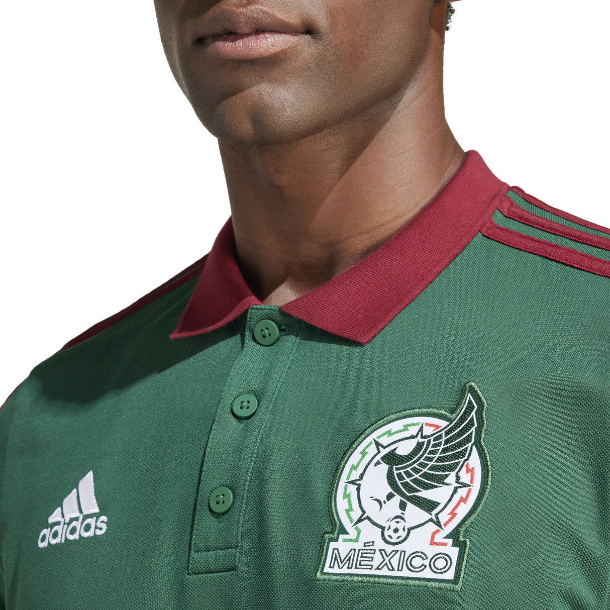 adidas Mexico DNA Polo - Best Buy Soccer